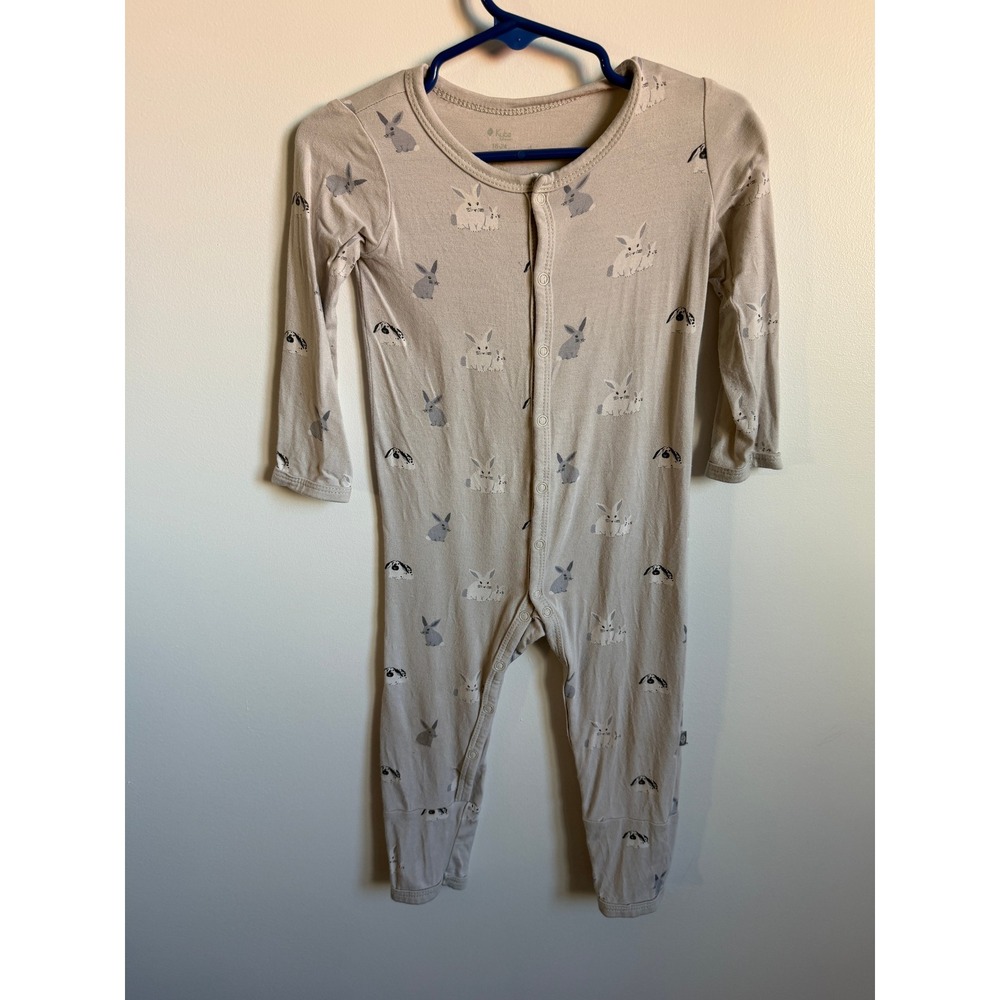 Kyte Baby Bamboo Bunny Snap Romper 18-24 Months